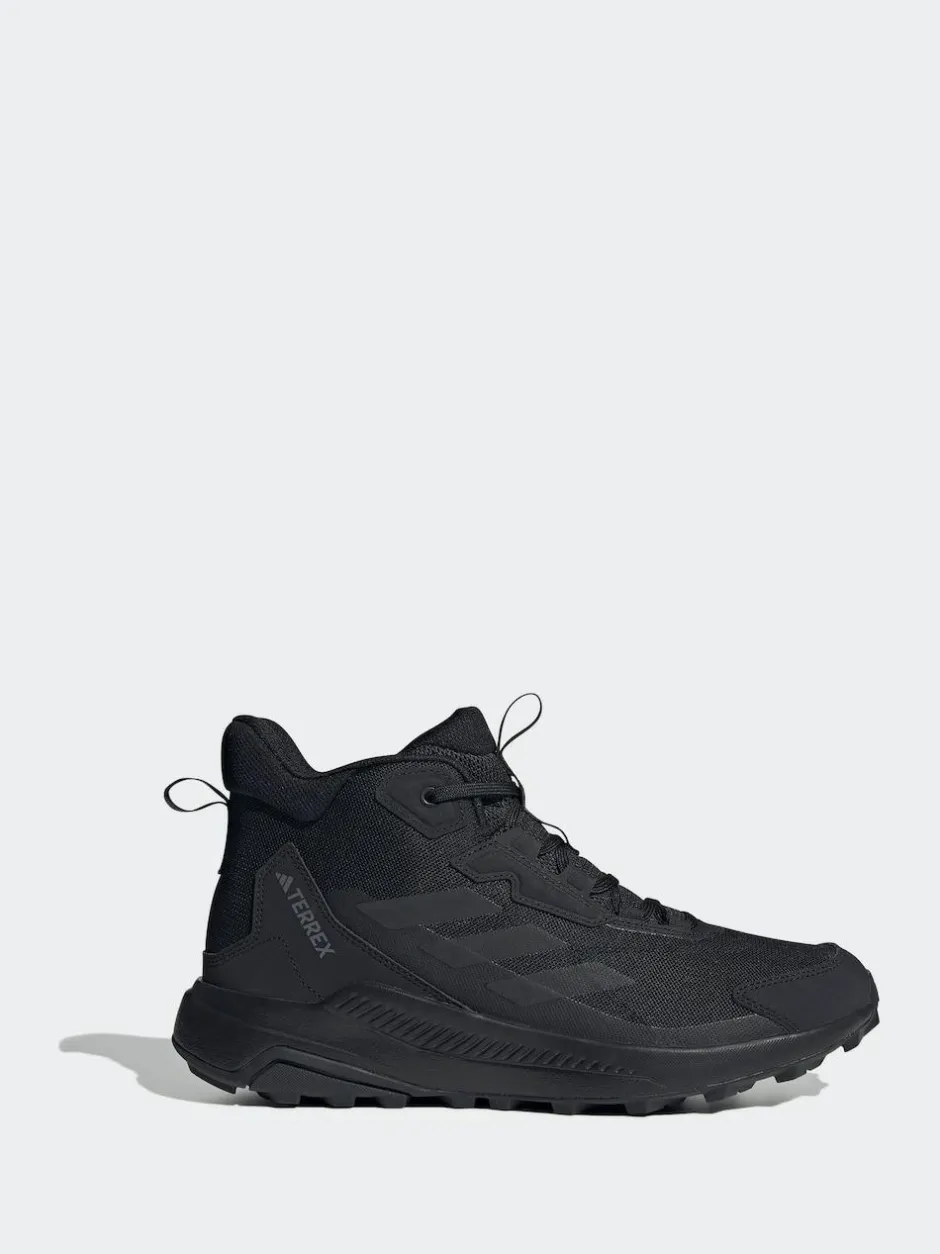 adidas Black Terrex Anylander Mid Hiking Shoes New