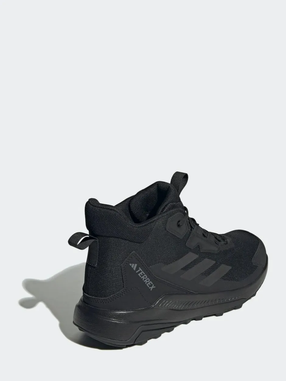 adidas Black Terrex Anylander Mid Hiking Shoes New