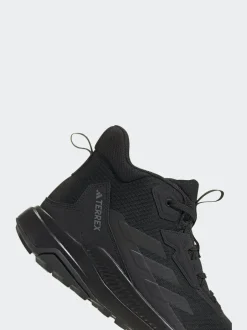 adidas Black Terrex Anylander Mid Hiking Shoes New