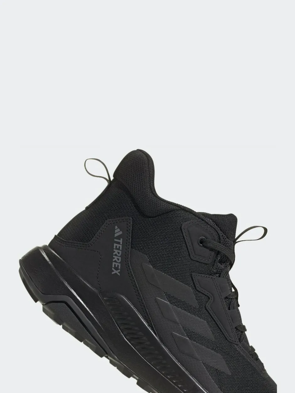 adidas Black Terrex Anylander Mid Hiking Shoes New