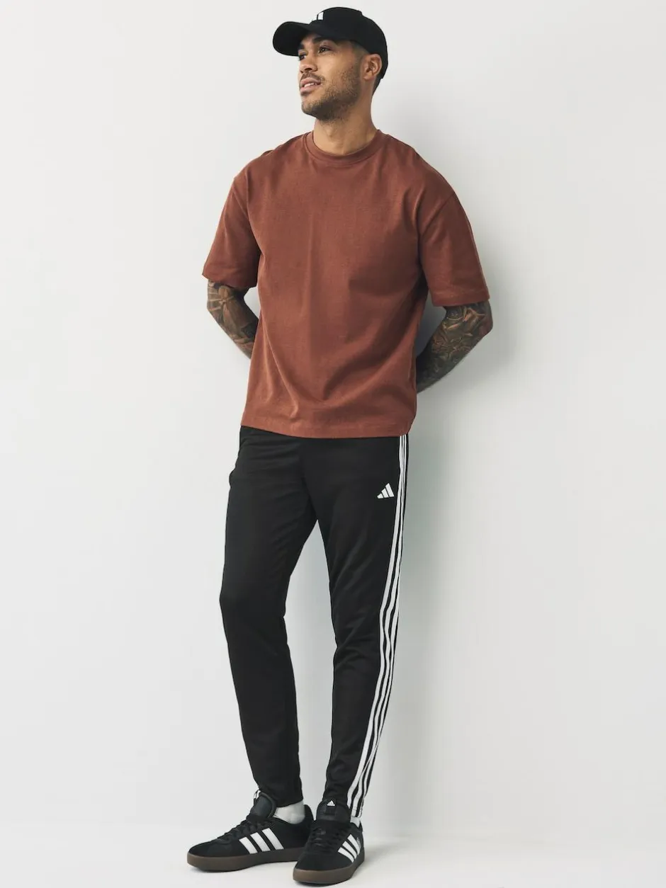 adidas Train Essentials 3-Stripes Training Joggers Black Clearance