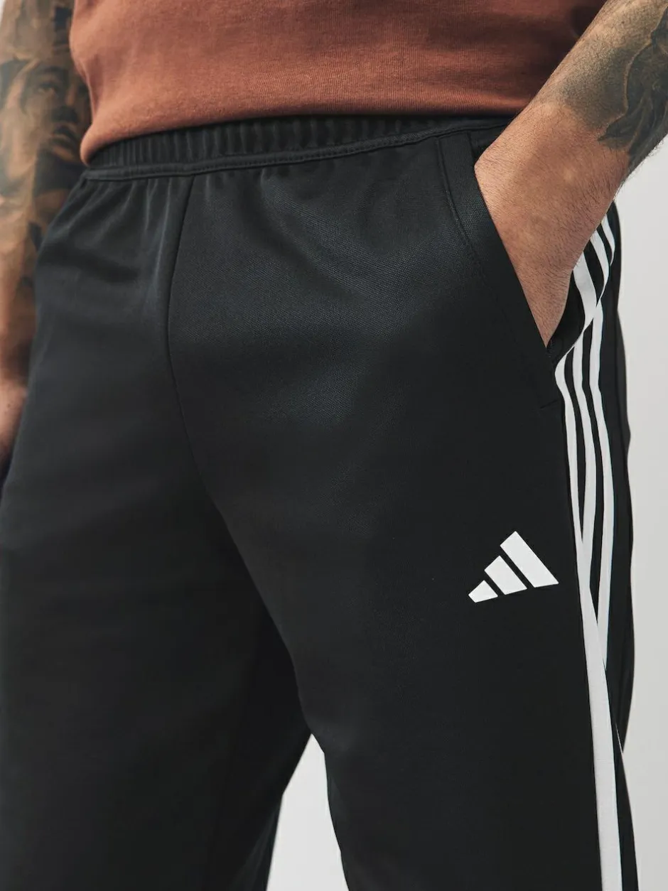 adidas Train Essentials 3-Stripes Training Joggers Black Clearance