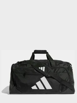 adidas Training Defender Medium Duffle Bag Black New