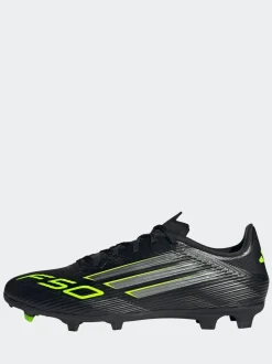 adidas Black/Grey Adult F50 Club Firm/Multi Ground Boots Discount