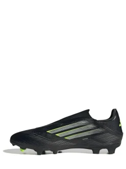 adidas Black/Grey Adult F50 League Laceless Firm/Multi Ground Boots New