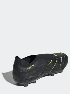 adidas Black/Grey Adult Predator League Laceless Firm/Multi Ground Boots New