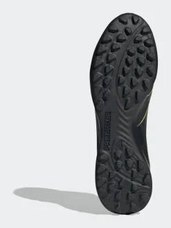 adidas Black/Grey Adult Predator League Fold-Over Tongue Turf Boots Hot