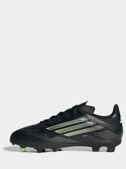 adidas Black/Grey Kids F50 League Firm/Multi Ground Boots Clearance