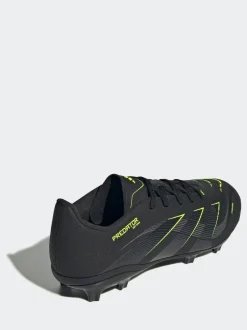 adidas Black/Grey Kids Predator League Firm/Multi Ground Boots New