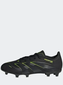 adidas Black/Grey Kids Predator League Firm/Multi Ground Boots New