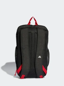 adidas Black/Red Manchester United Backpack Discount