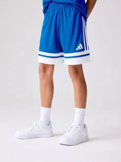 adidas Blue Squadra 25 Kids Shorts Hot