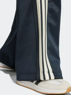 adidas Blue Stadium Loose Fit 3-Stripes Trackpant Trousers Discount