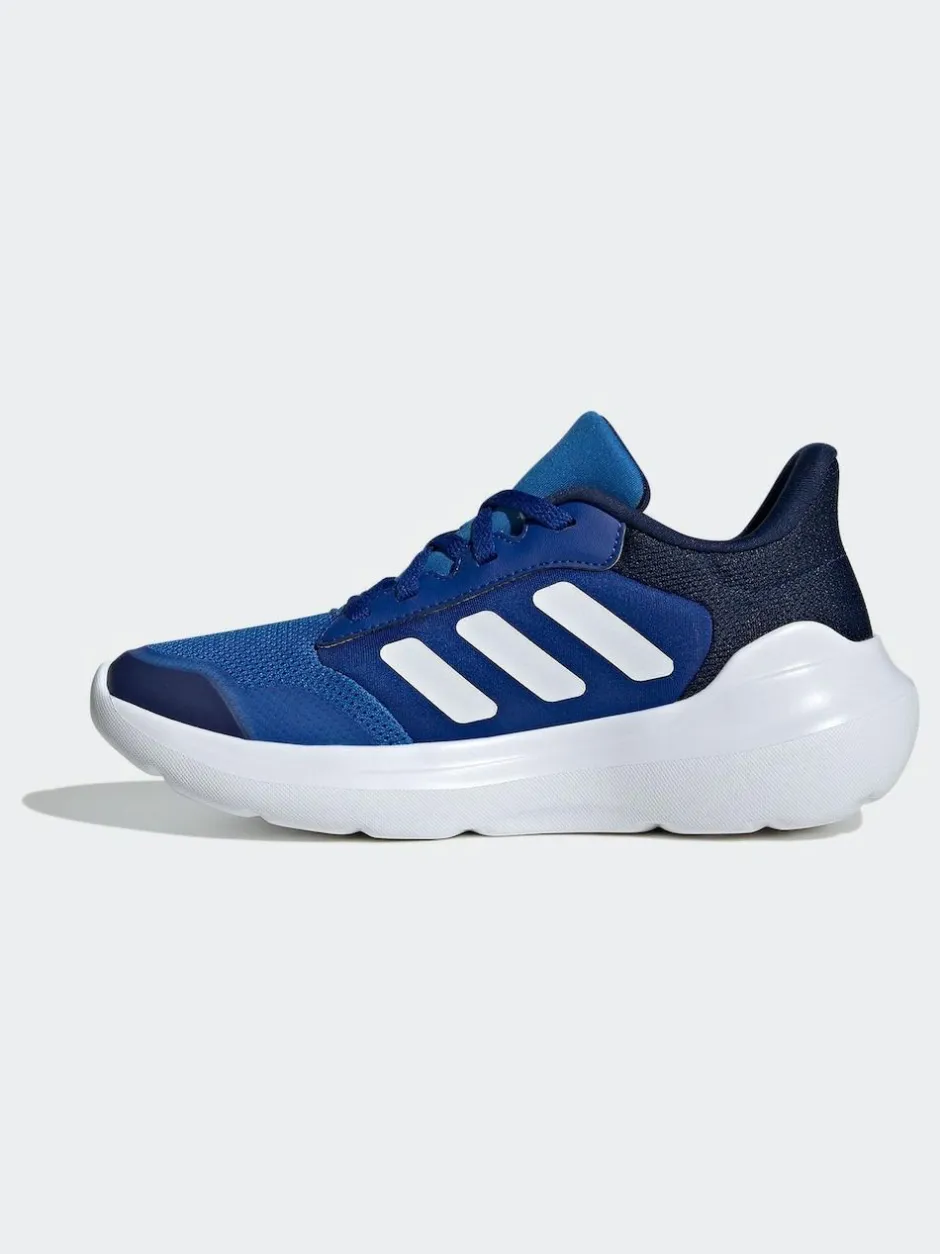 adidas Blue Tensaur Run 2.0 Lace Junior Trainers Hot