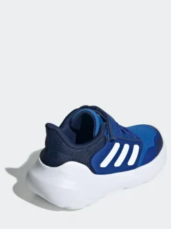 adidas Tensaur Run 2.0 Hook and Loop Kids Trainers Blue Clearance