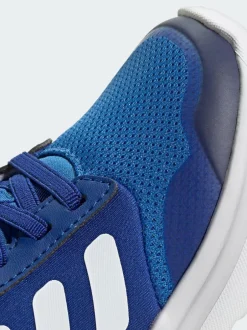 adidas Tensaur Run 2.0 Hook and Loop Kids Trainers Blue Clearance
