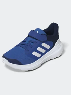 adidas Tensaur Run 2.0 Hook and Loop Kids Trainers Blue Clearance