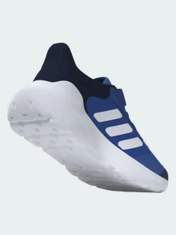 adidas Tensaur Run 2.0 Hook and Loop Kids Trainers Blue Clearance