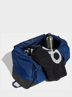 adidas Training Defender Medium Duffle Bag Blue Outlet
