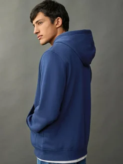 adidas originals adidas Blue Trefoil Essentials Hoodie Discount