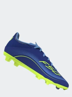 adidas Blue/Yellow Kids F50 Messi League Firm/Multi Ground Boots Discount