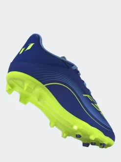 adidas Blue/Yellow Kids F50 Messi League Firm/Multi Ground Boots Discount