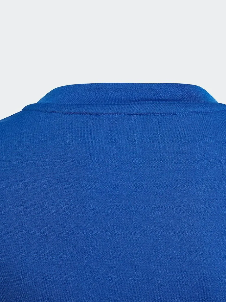 adidas Bright Blue Team Base T-Shirt Outlet