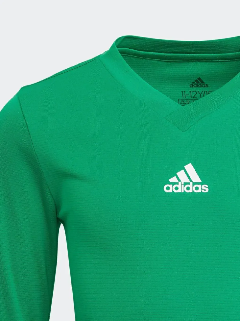 adidas Bright Green Team Base T-Shirt New