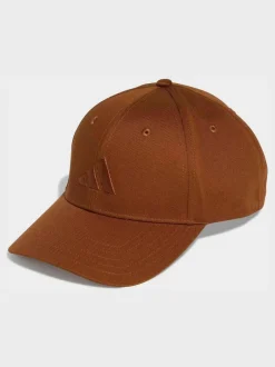 adidas Cotton Baseball Cap Brown Hot