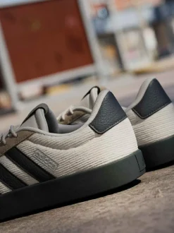 adidas VL Court Trainers Brown Clearance