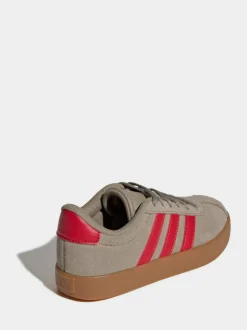 adidas Brown/Red VL Court 3.0 Trainers Discount