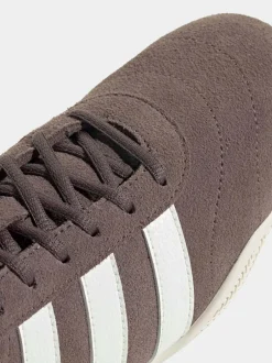 adidas Brown/White Grand Court Lo Trainers