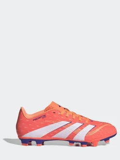 adidas Coral/White Adult Predator Club Firm/Multi Ground Boots Clearance