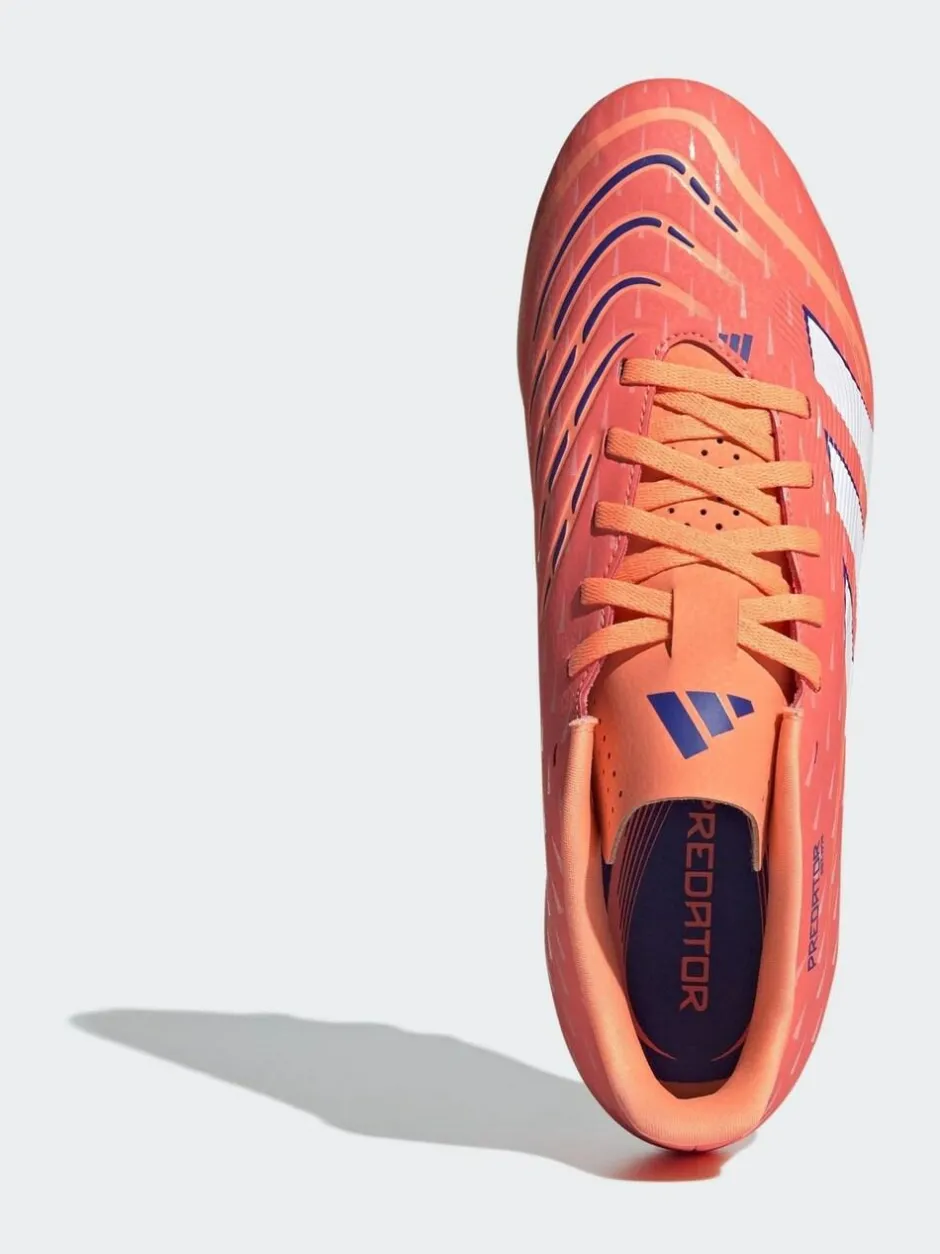 adidas Coral/White Adult Predator Club Firm/Multi Ground Boots Clearance
