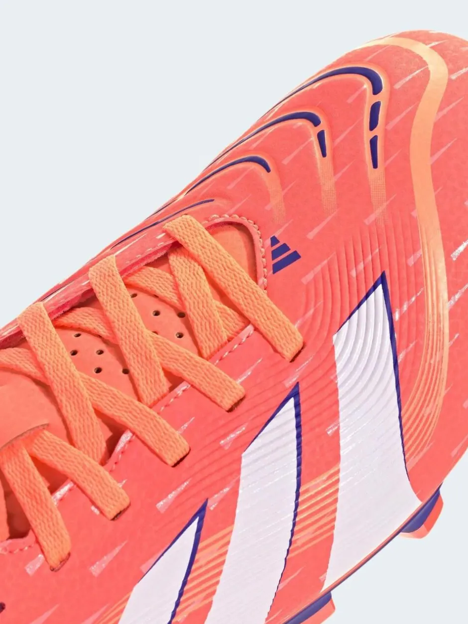 adidas Coral/White Adult Predator Club Firm/Multi Ground Boots Clearance