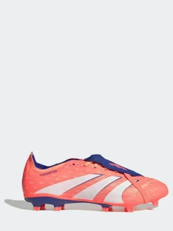 adidas Coral/White Adult Predator League Fold-Over Tongue Firm/Multi Ground Boots Best