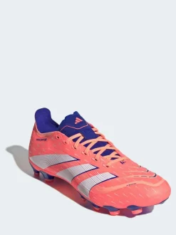 adidas Coral/White Adult Predator League Multi Ground Boots Online