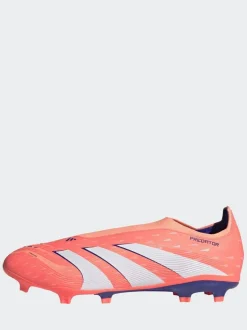 adidas Coral/White Adult Predator League Laceless Firm/Multi Ground Boots Clearance