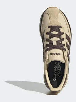 adidas Cream/Brown RUN 60s 4.0 Trainers