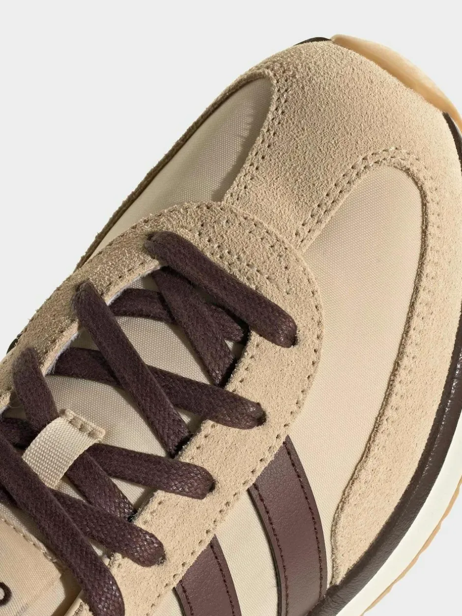 adidas Cream/Brown RUN 60s 4.0 Trainers