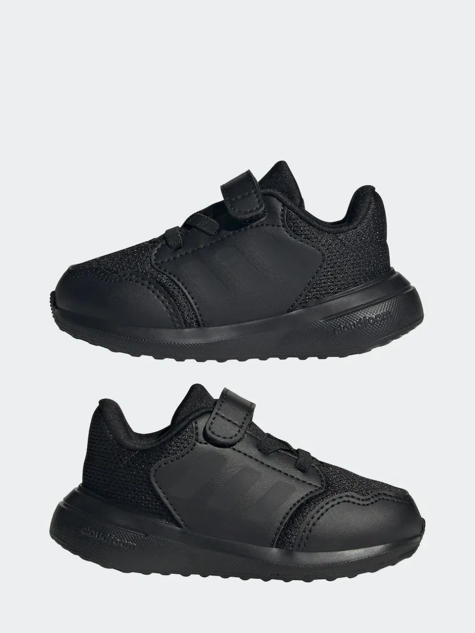 adidas Tensaur Run 3.0 Easy On Infant Trainers Dark Black Discount