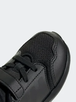 adidas Tensaur Run 3.0 Easy On Infant Trainers Dark Black Discount