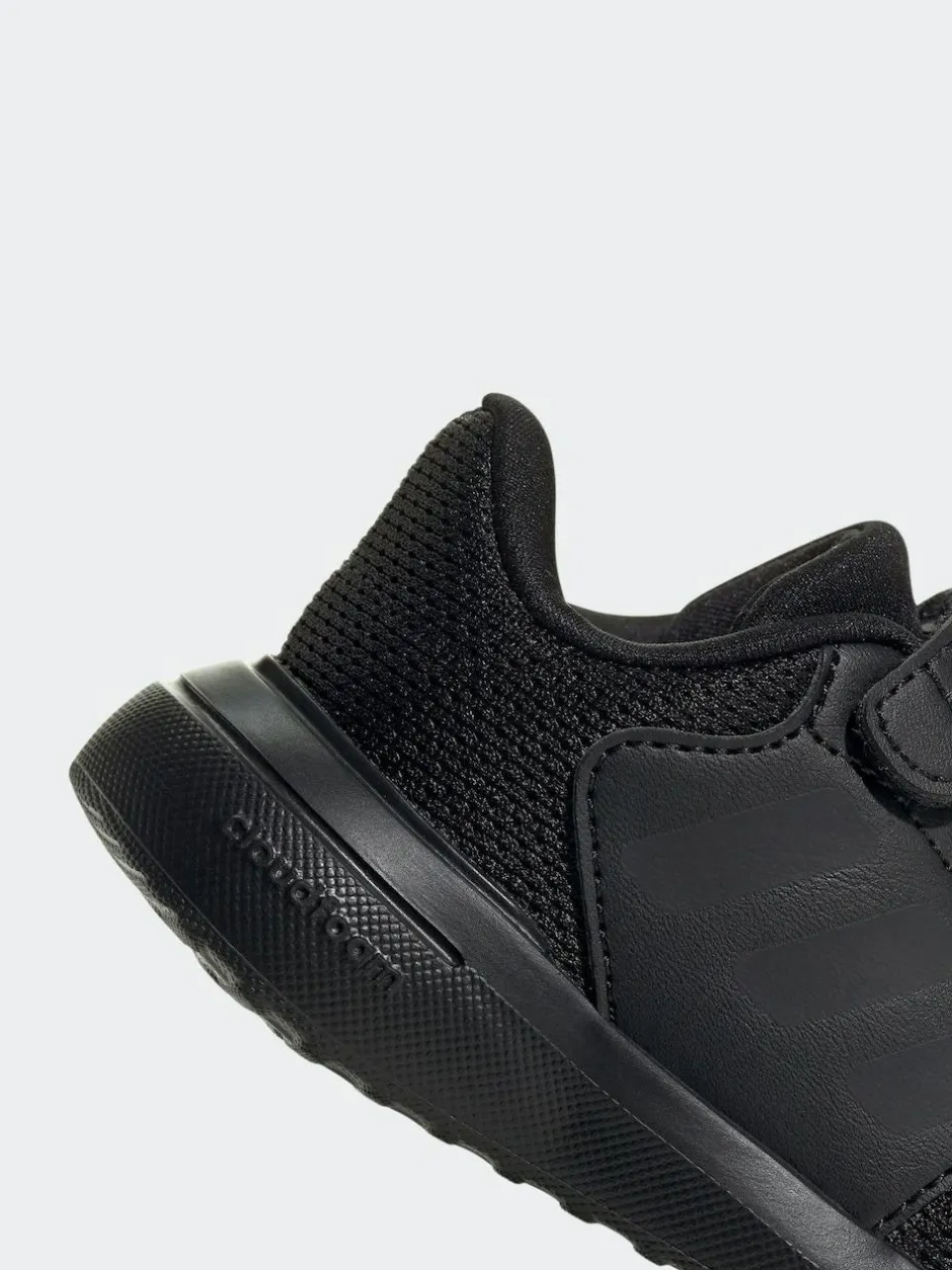 adidas Tensaur Run 3.0 Easy On Infant Trainers Dark Black Discount