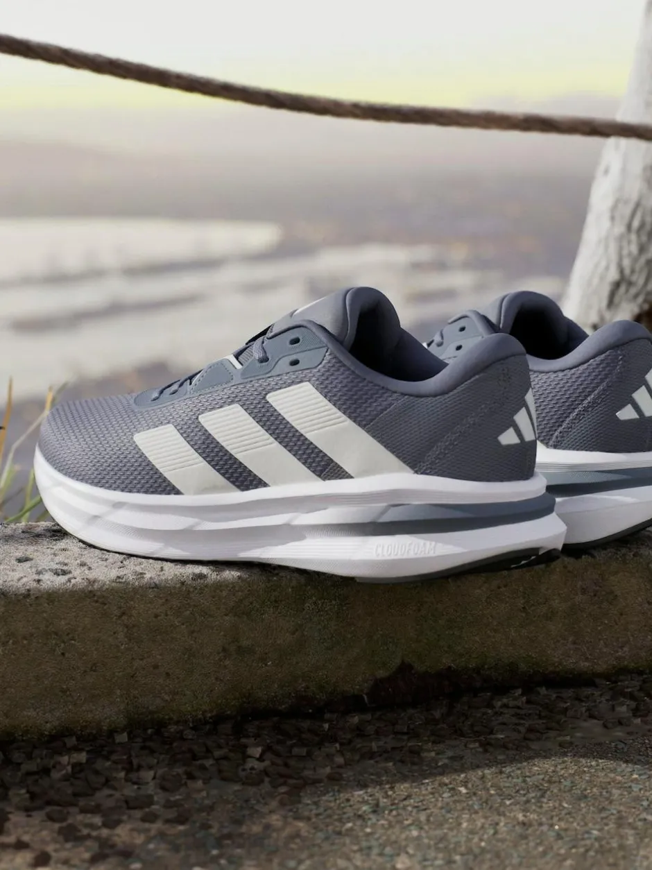 adidas Dark Grey Galaxy 7 Running Trainers New