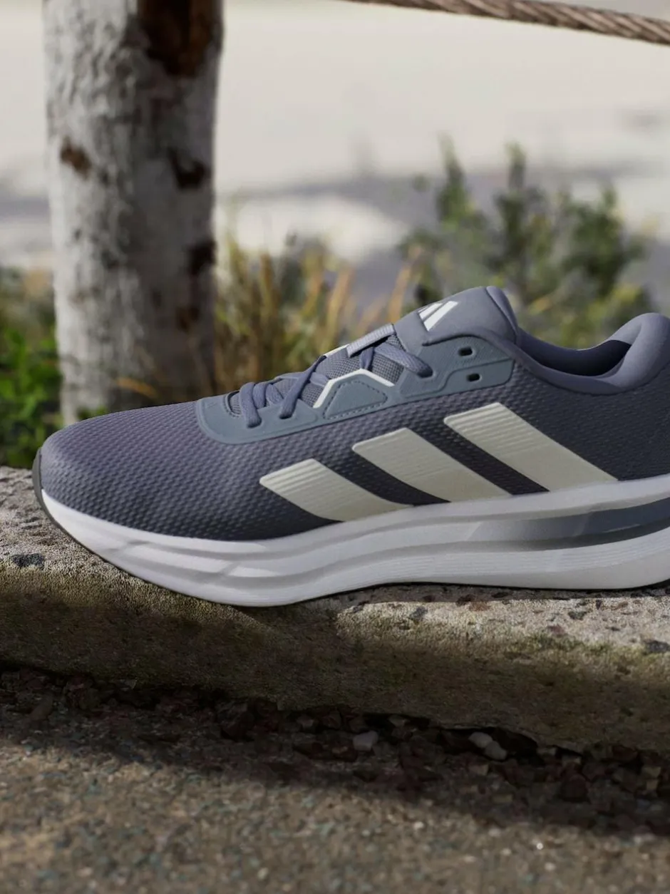 adidas Dark Grey Galaxy 7 Running Trainers New