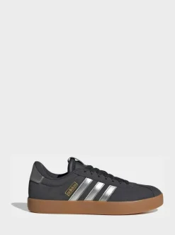 adidas Dark Grey VL Court 3.0 Trainers