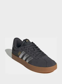adidas Dark Grey VL Court 3.0 Trainers