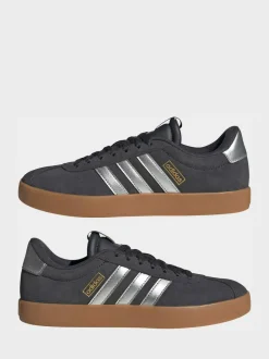 adidas Dark Grey VL Court 3.0 Trainers