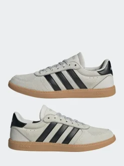 adidas Grey / Black Breaknet Sleek Trainers New