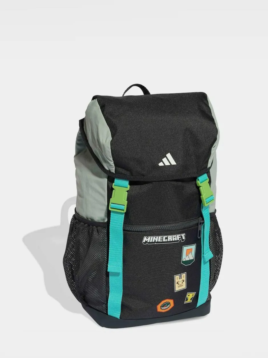 adidas Grey Youth Minecraft Backpack Discount